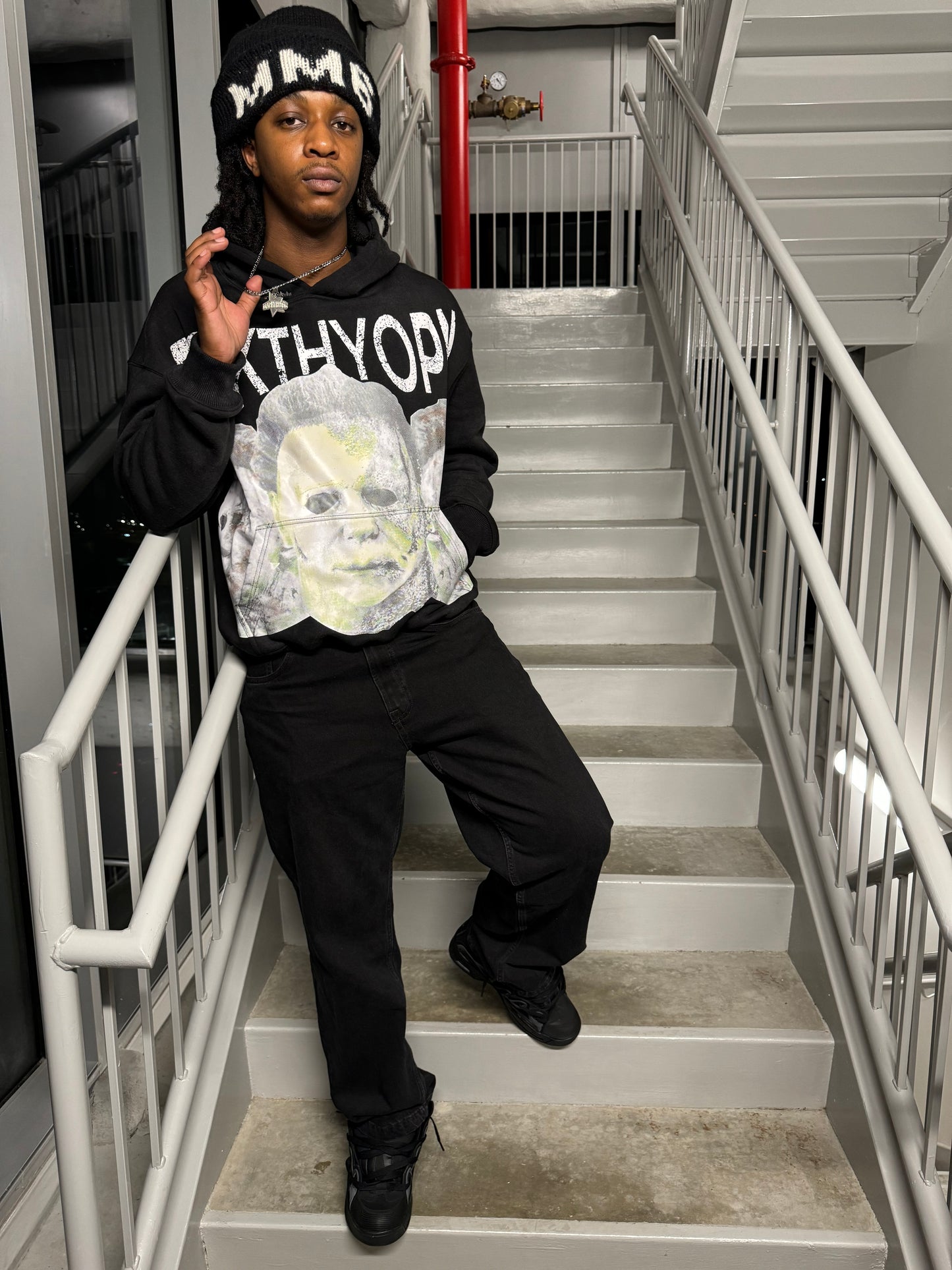 “MM” Hoodie (Black)
