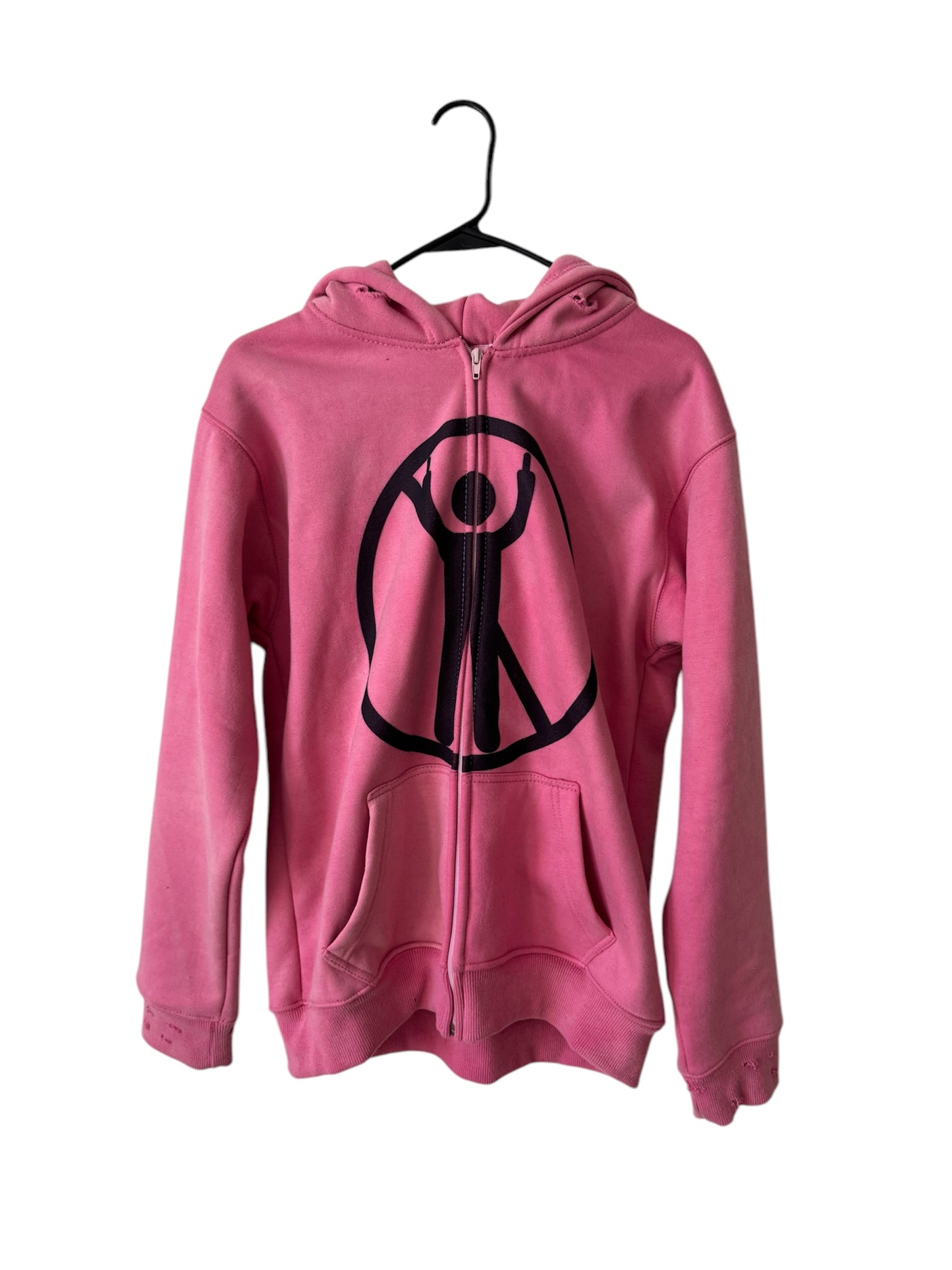 “No F*ks Allowed” Zip Up (Pink)