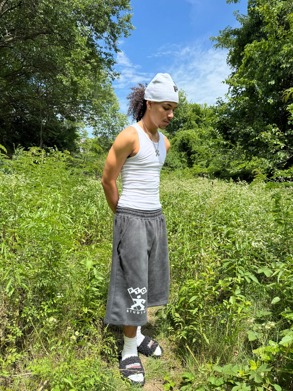 “Winning Flag” Shorts (Black)