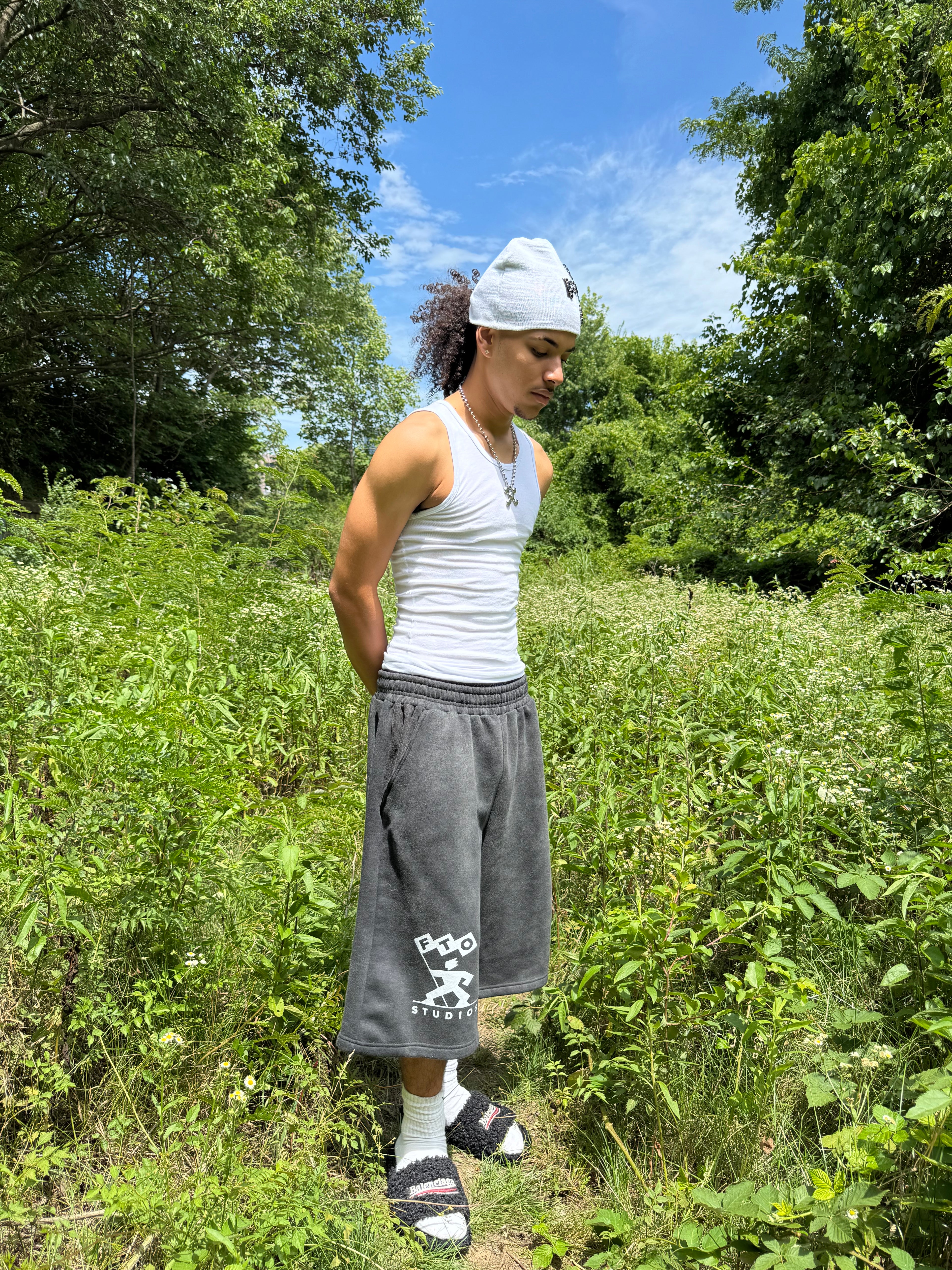 “Winning Flag” Shorts (Black)