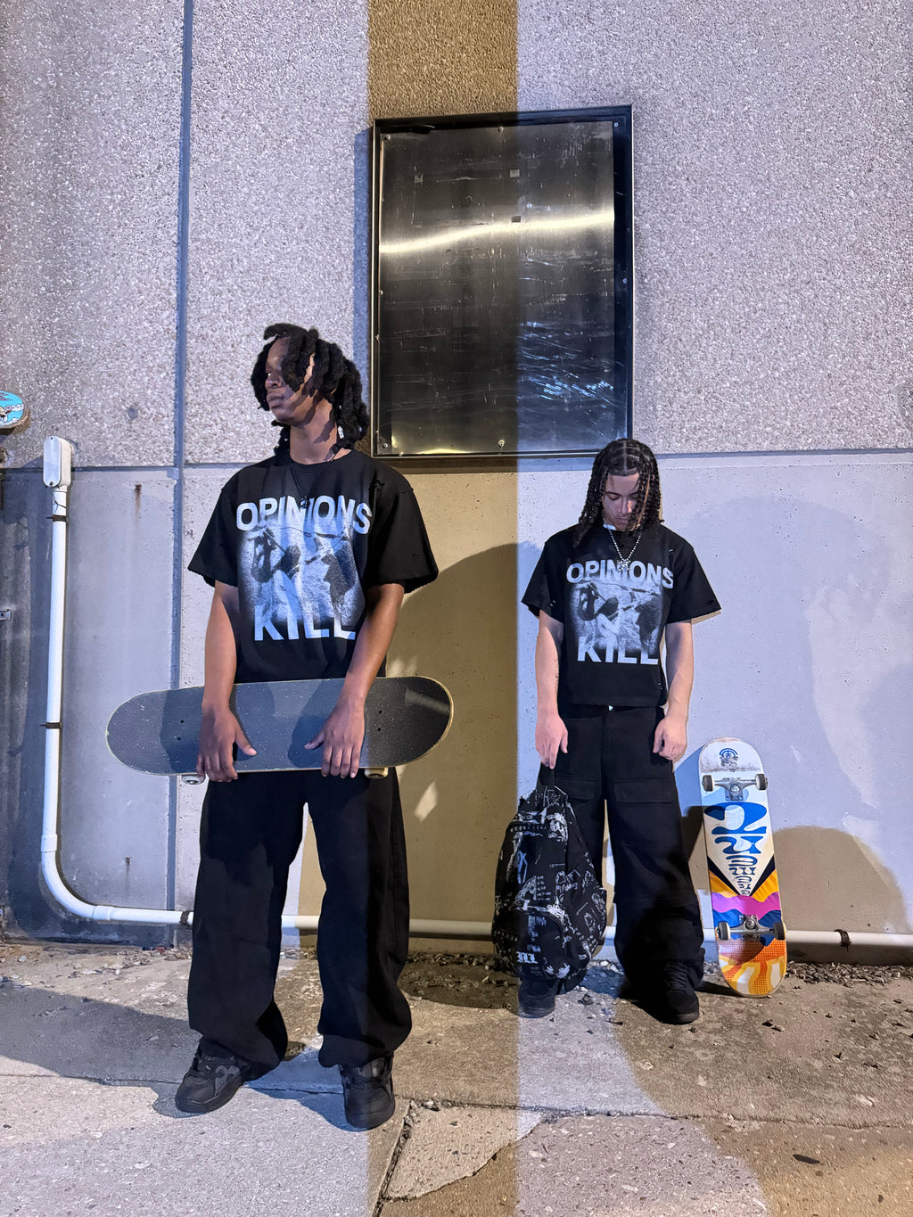 “Opinions Kill” Tee (Black)