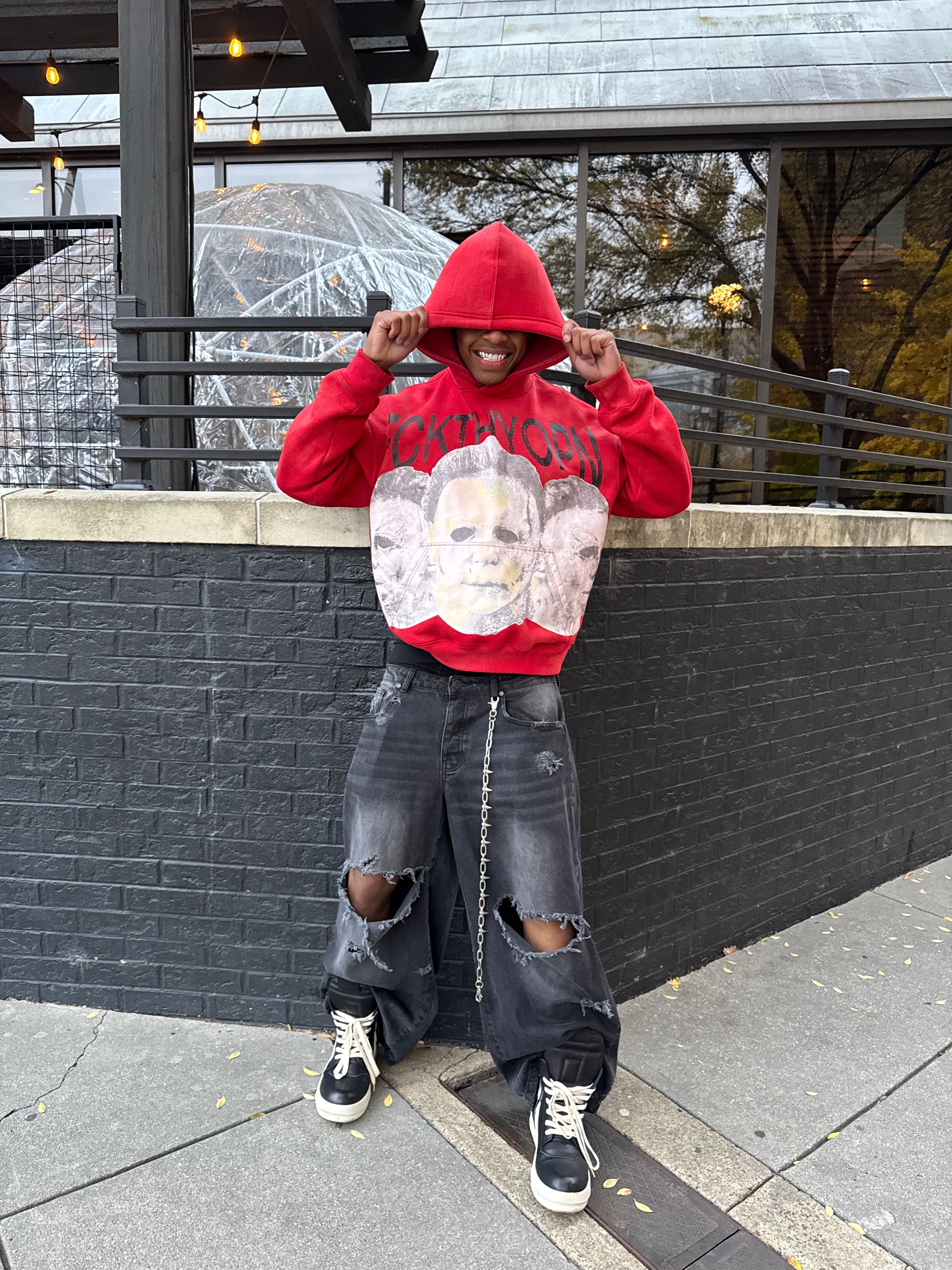 “MM” Hoodie (Red)