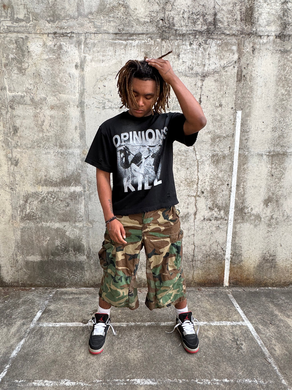 “Opinions Kill” Tee (Black)