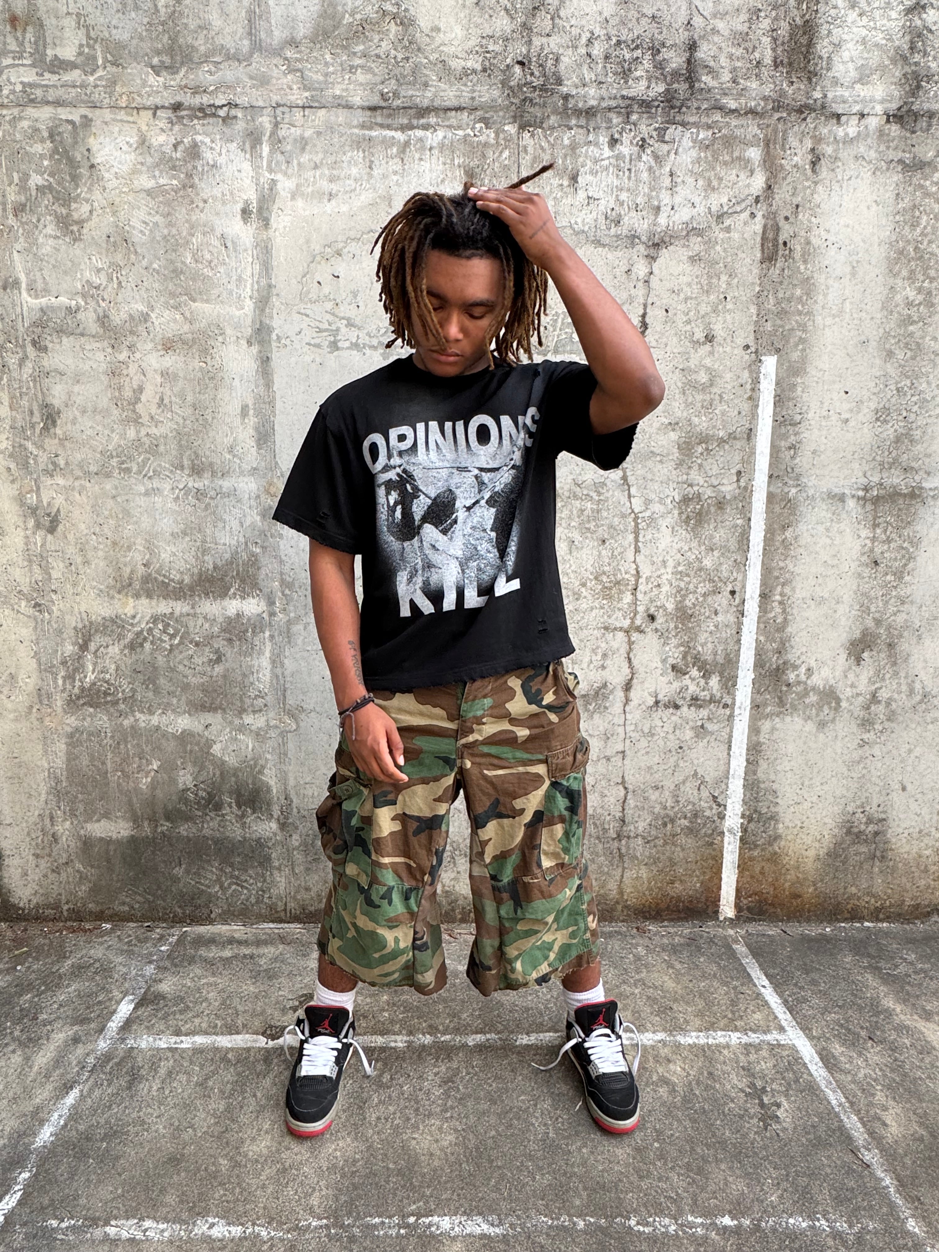 “Opinions Kill” Tee (Black)