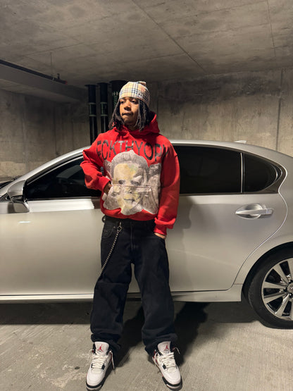 “MM” Hoodie (Red)