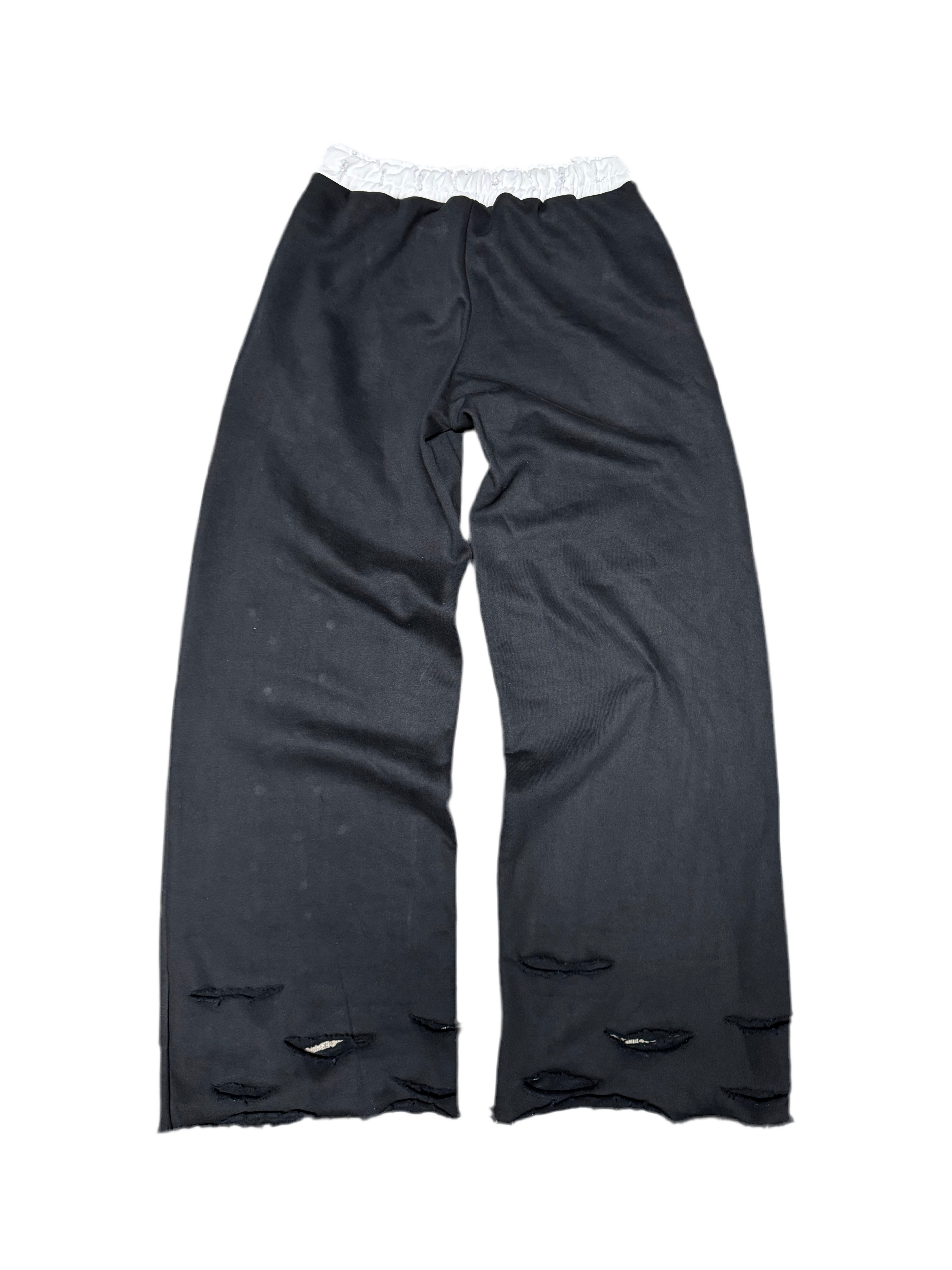 “No F*ks Allowed” Heel Drag Sweats (Black)